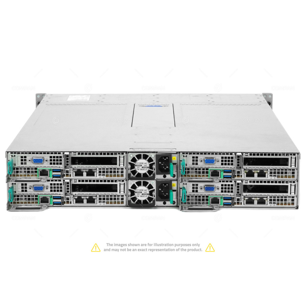 Intel H2204XXLRE 4X HNS2600BPB 8x Xeon Gold 6134 512GB RAM 4x 960GB SATA SSD